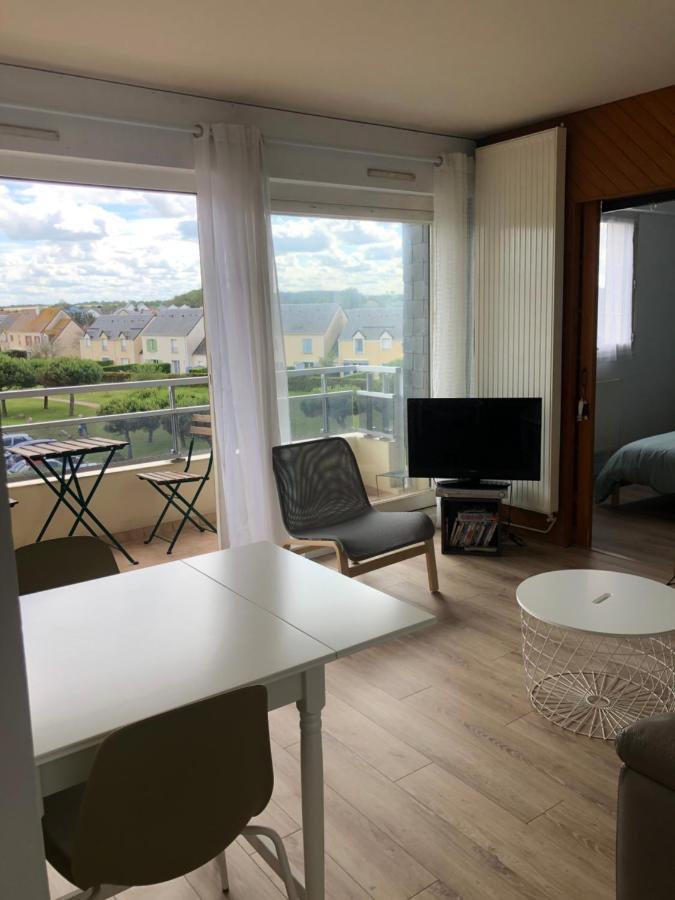 Apartamento Bleu Salé - F2 Courseulles avec balcon Exterior foto