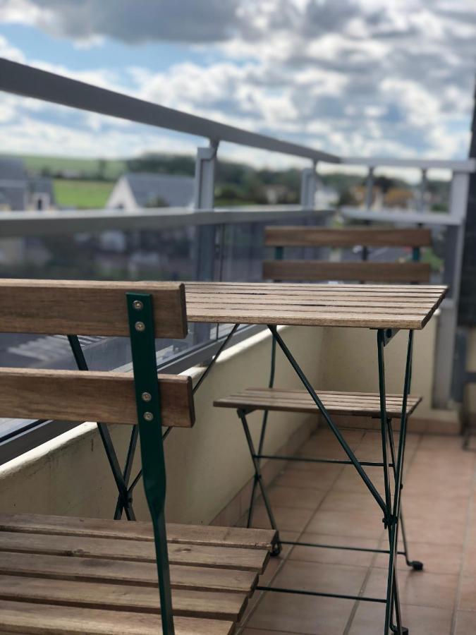Apartamento Bleu Salé - F2 Courseulles avec balcon Exterior foto