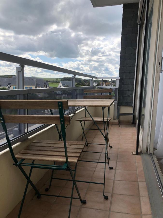 Apartamento Bleu Salé - F2 Courseulles avec balcon Exterior foto